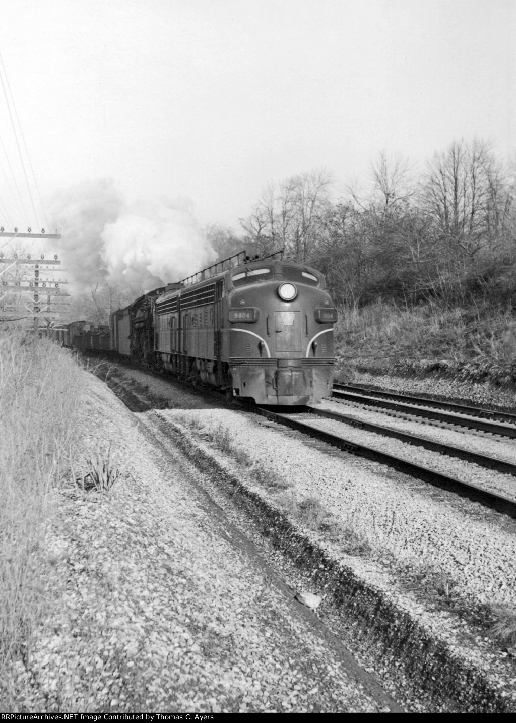 PRR 9804, EF-15A, 1954